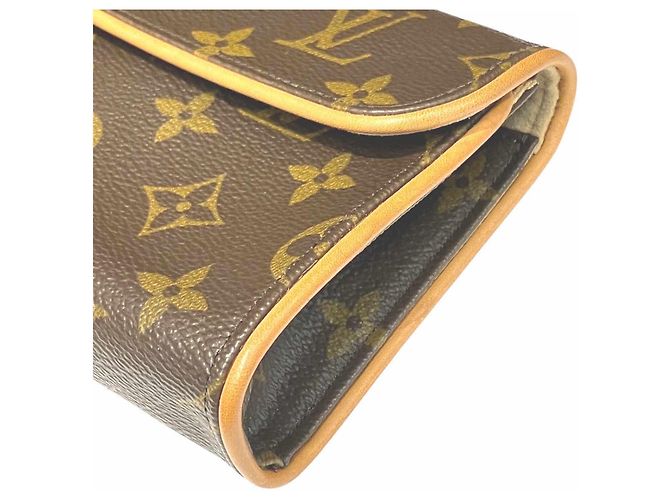Pochette Florentine Louis Vuitton Vita Marrone - vista 8