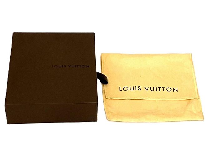 Cartera Tri-fold Elise Louis Vuitton Castaño - vista 5