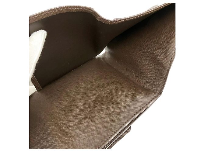 Cartera Tri-fold Elise Louis Vuitton Castaño - vista 7