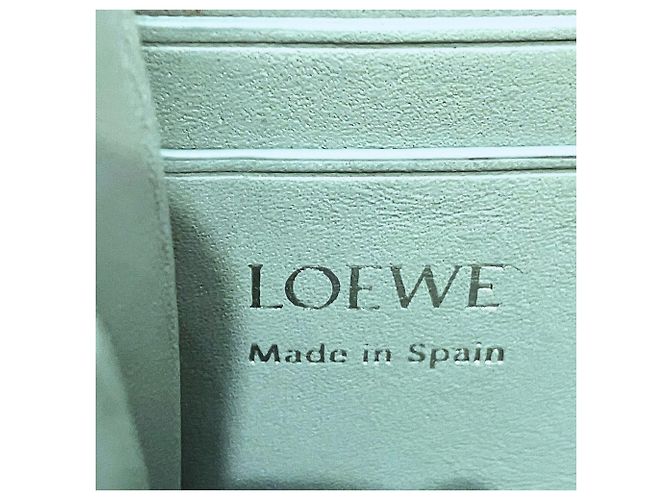 Monedero de piel azul Loewe - vista 4