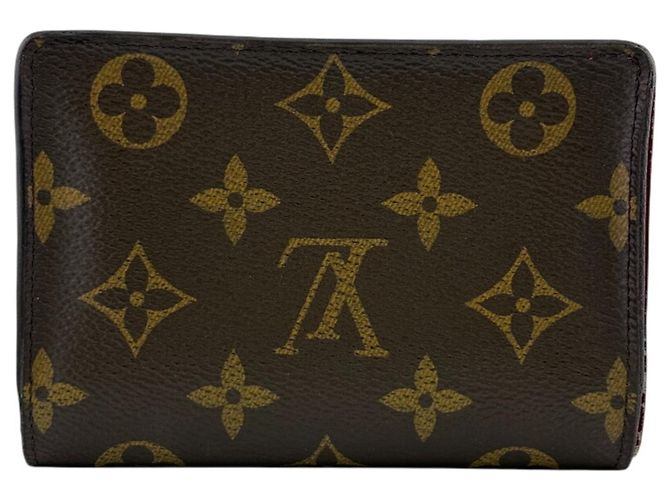 Louis Vuitton Monogram Bi-fold Wallet Braun Pink Monogramm - Ansicht 2