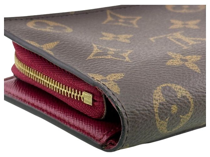 Louis Vuitton Monogram Bi-fold Wallet Braun Pink Monogramm - Ansicht 3