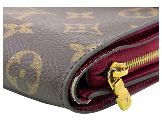 Louis Vuitton Monogram Bi-fold Wallet Braun Pink Monogramm - Ansicht 4