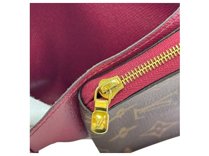 Louis Vuitton Monogram Bi-fold Wallet Braun Pink Monogramm - Ansicht 8