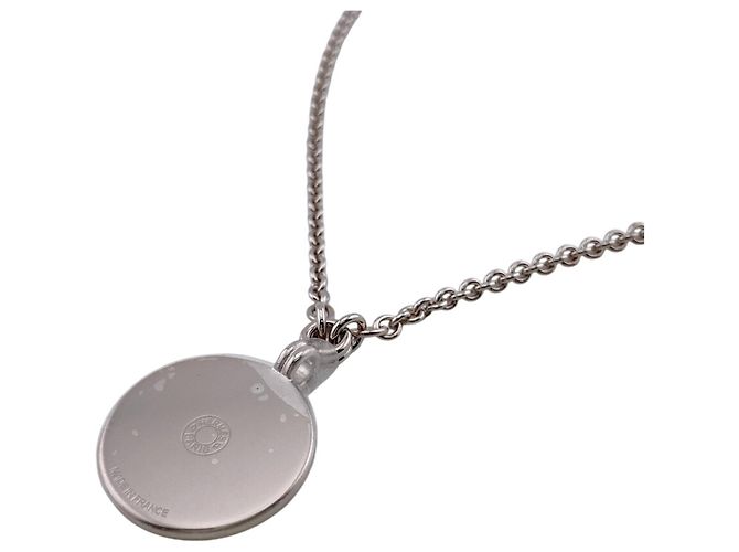 Hermès Collar de Cadena Medallion Quadrière HERMES Plata - vista 2