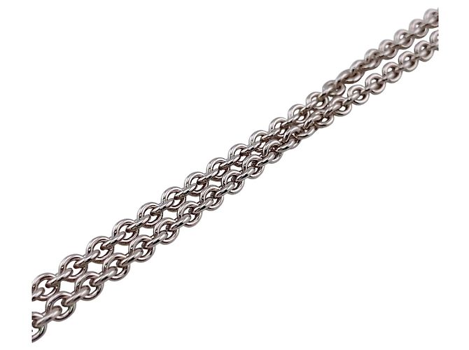 Hermès Collar de Cadena Medallion Quadrière HERMES Plata - vista 5