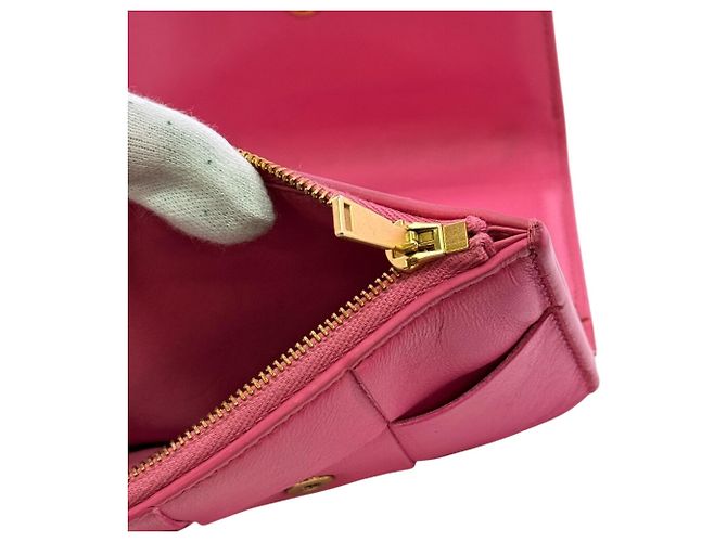 Bottega Veneta Maxi Intrecciato Cassette Dreifach-Geldbeutel - Ansicht 12