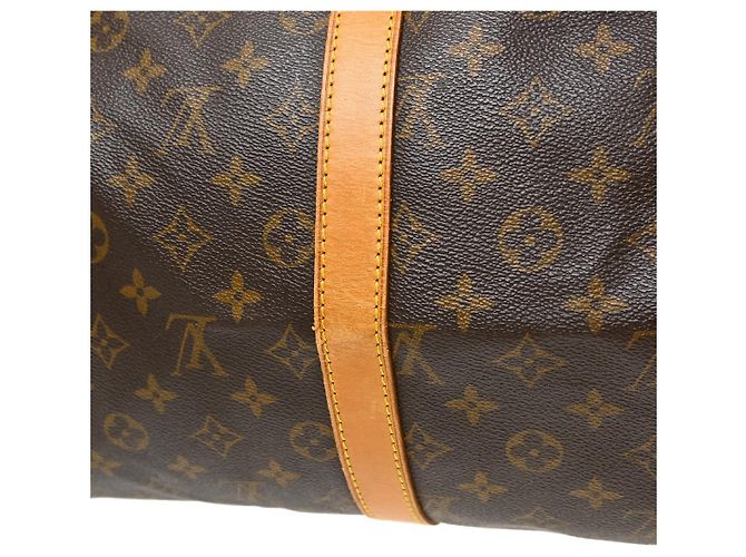Louis Vuitton Keepall Monogram Canvas 45 Marrone - vista 3
