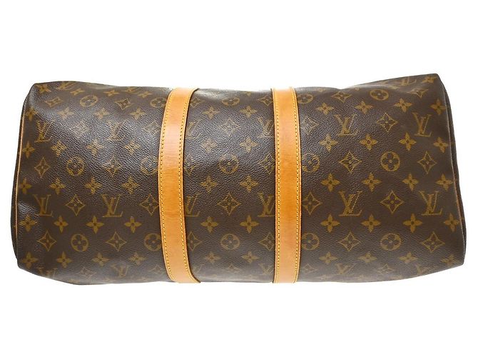 Louis Vuitton Keepall Monogram Canvas 45 Marrone - vista 7