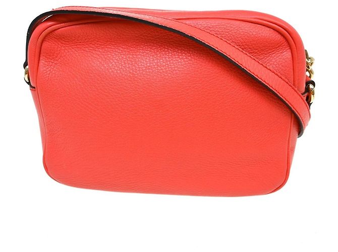 Gucci Soho Disco Leather Small Rosa - vista 2