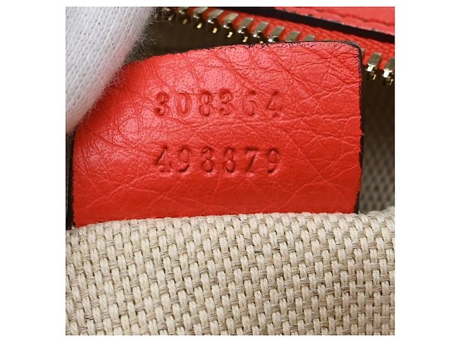 Gucci Soho Disco Leather Small Rosa - vista 5
