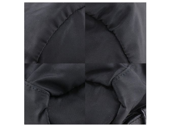 Zaino in nylon Prada nero - vista 4