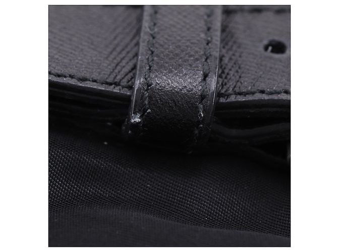 Zaino in nylon Prada nero - vista 8
