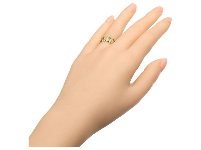 Anello Atlas di Tiffany & Co. in oro giallo 18K - vista 2