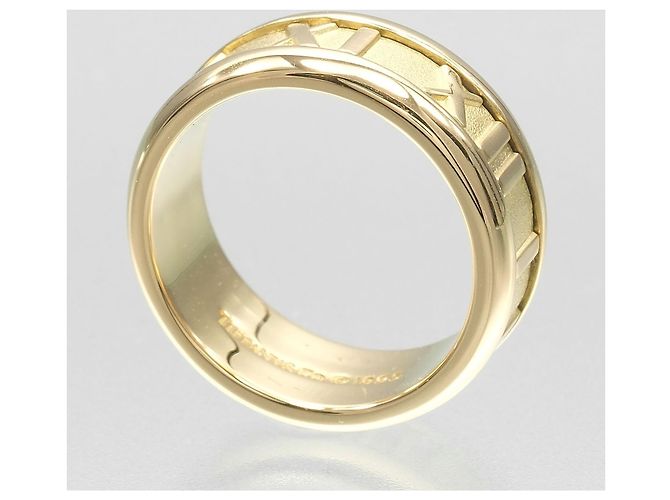 Anello Atlas di Tiffany & Co. in oro giallo 18K - vista 3