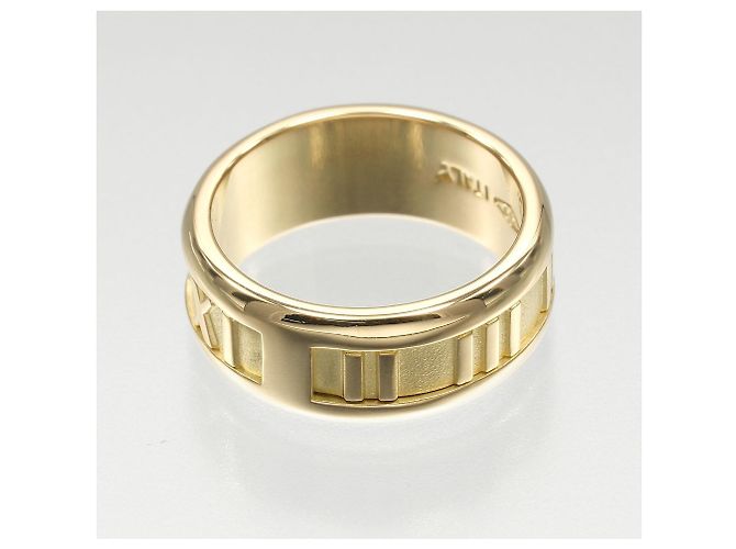 Anello Atlas di Tiffany & Co. in oro giallo 18K - vista 7