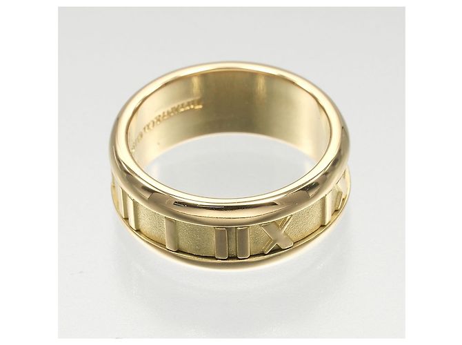 Anello Atlas di Tiffany & Co. in oro giallo 18K - vista 8