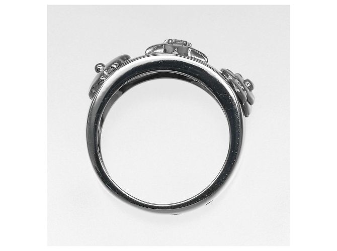 Chanel Three Symbols Bandring aus 18K Weißgold - Ansicht 10