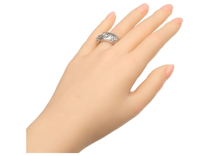 Chanel Three Symbols Bandring aus 18K Weißgold - Ansicht 2