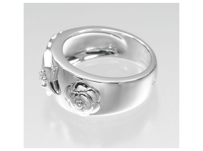 Chanel Three Symbols Bandring aus 18K Weißgold - Ansicht 8