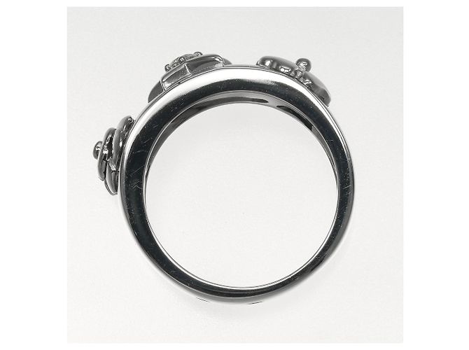 Chanel Three Symbols Bandring aus 18K Weißgold - Ansicht 9