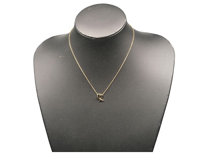 Collana Tiffany & Co. Loving Heart in oro giallo 18K - vista 2