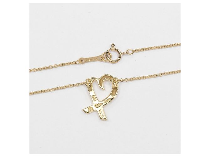 Collana Tiffany & Co. Loving Heart in oro giallo 18K - vista 5