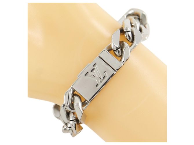 Bracciale charm in argento Louis Vuitton - vista 3