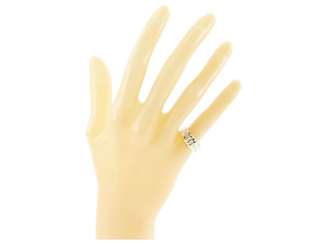 Anello Groove Wiz a 3 file Tiffany & Co. - vista 2