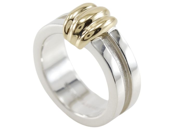 Anello Groove Wiz a 3 file Tiffany & Co. - vista 3