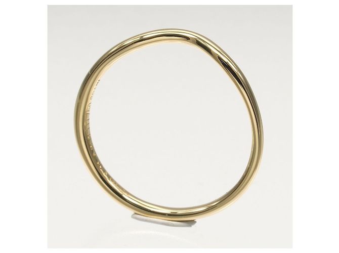 Anello a fascia curva Tiffany & Co. in oro giallo 18K - vista 3