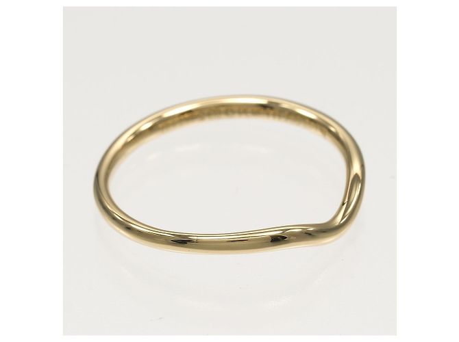 Anello a fascia curva Tiffany & Co. in oro giallo 18K - vista 5
