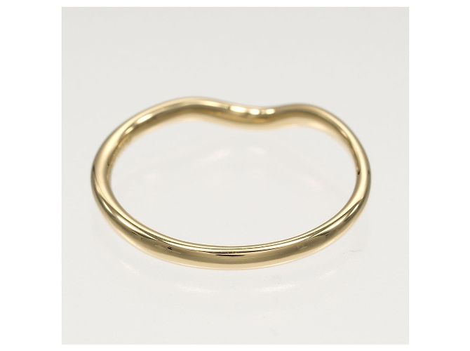 Anello a fascia curva Tiffany & Co. in oro giallo 18K - vista 6