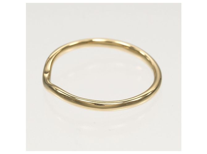Anello a fascia curva Tiffany & Co. in oro giallo 18K - vista 7
