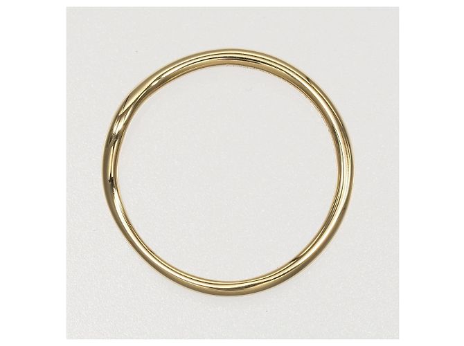 Anello a fascia curva Tiffany & Co. in oro giallo 18K - vista 9