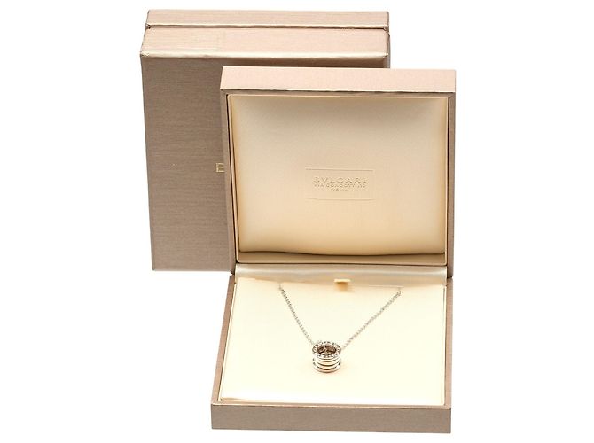 Bulgari Collana Bvlgari B.zero1 in oro bianco - vista 11