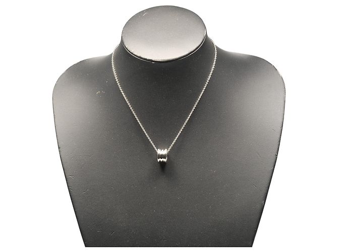 Bulgari Collana Bvlgari B.zero1 in oro bianco - vista 2