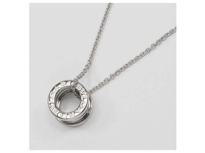 Bulgari Collana Bvlgari B.zero1 in oro bianco - vista 3