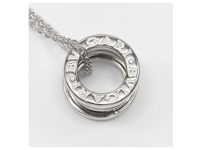 Bulgari Collana Bvlgari B.zero1 in oro bianco - vista 6