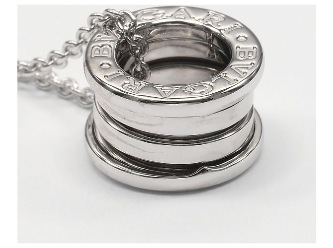 Bulgari Collana Bvlgari B.zero1 in oro bianco - vista 7