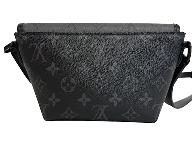 Borsa a tracolla Louis Vuitton Monogram Eclipse Nero Monogramma - vista 2