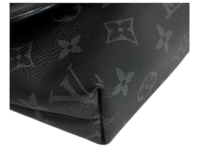Borsa a tracolla Louis Vuitton Monogram Eclipse Nero Monogramma - vista 3