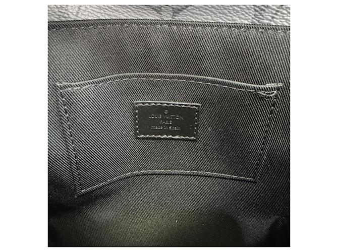 Borsa a tracolla Louis Vuitton Monogram Eclipse Nero Monogramma - vista 7