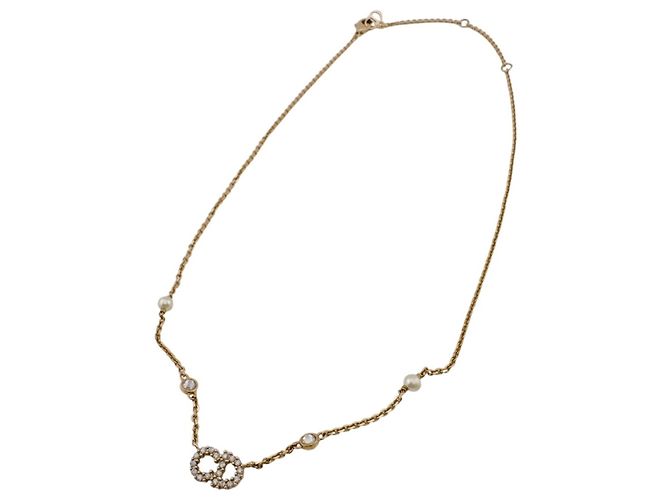 Collana Christian Dior Dior Clair D Lune Catena Oro D'oro - vista 2