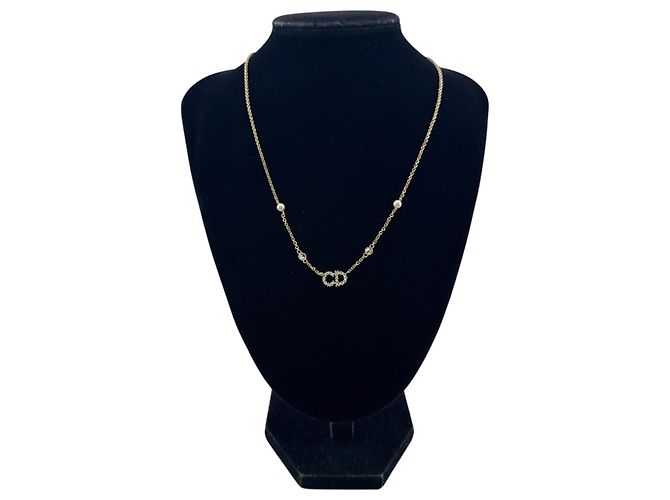 Collana Christian Dior Dior Clair D Lune Catena Oro D'oro - vista 9
