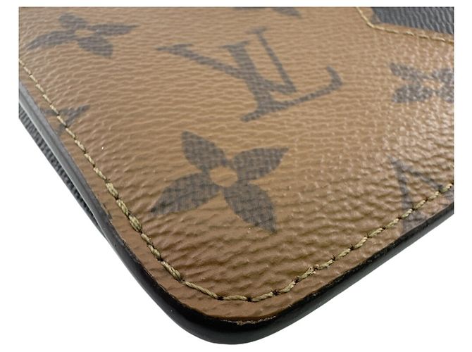 Monedero Monogram Reverse Louis Vuitton Castaño Monograma - vista 3