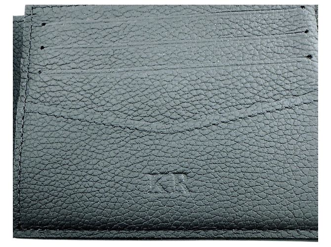 Slender Louis Vuitton Black Damier Canvas Bi-fold Wallet - view 10