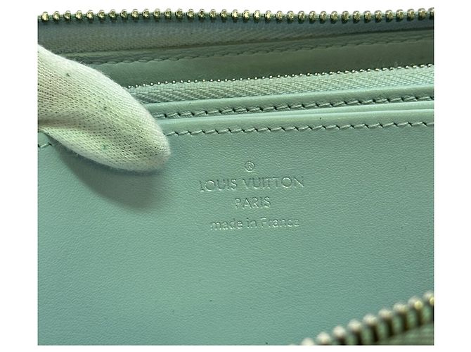 Zippy Louis Vuitton Mahina Blue Long Wallet Blau - Ansicht 14