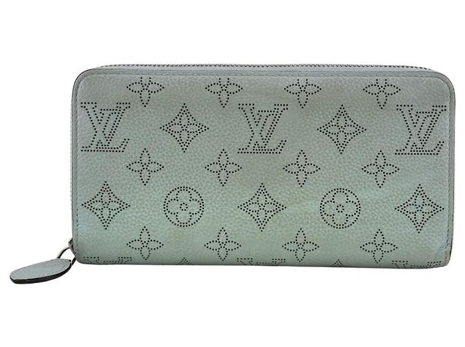 Zippy Louis Vuitton Mahina Blue Long Wallet Blau - Ansicht 2