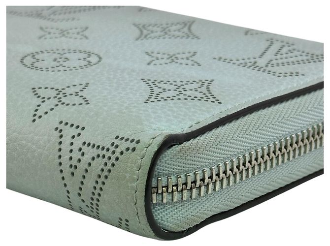 Zippy Louis Vuitton Mahina Blue Long Wallet Blau - Ansicht 4